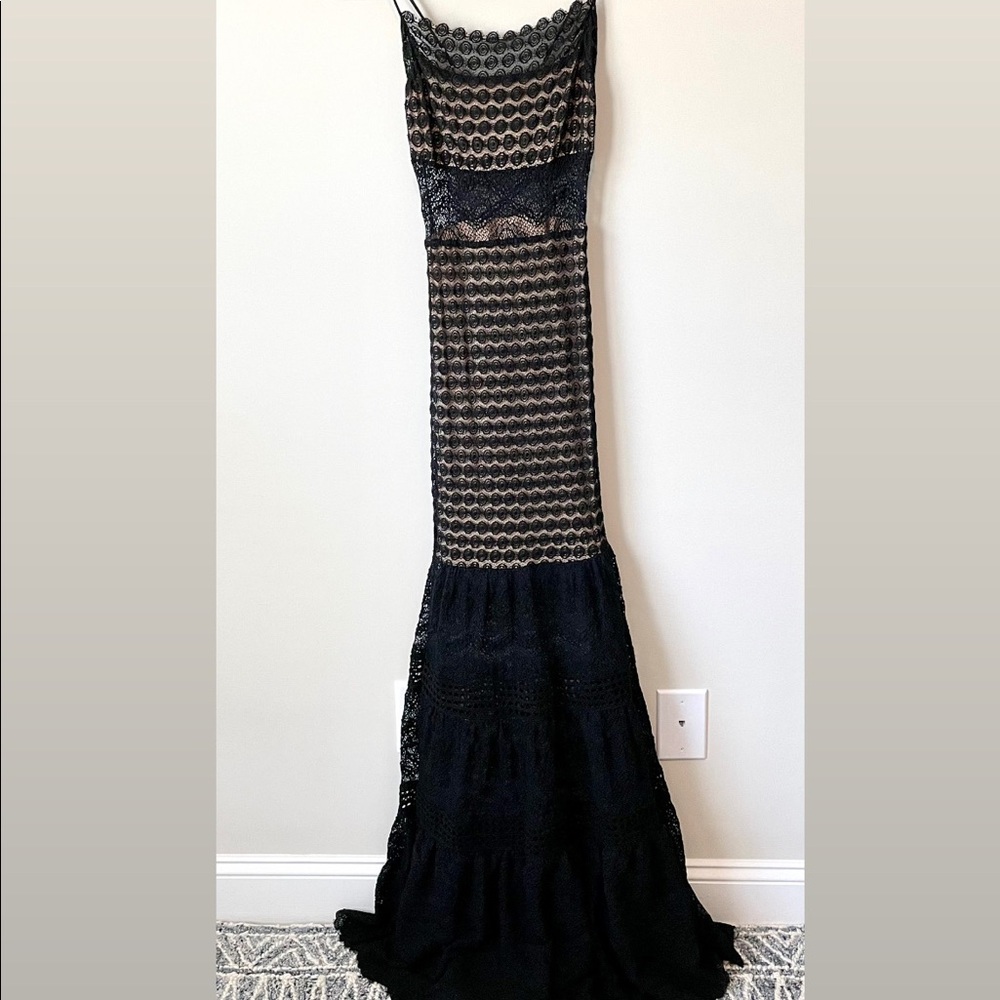 Nightcap lace gown